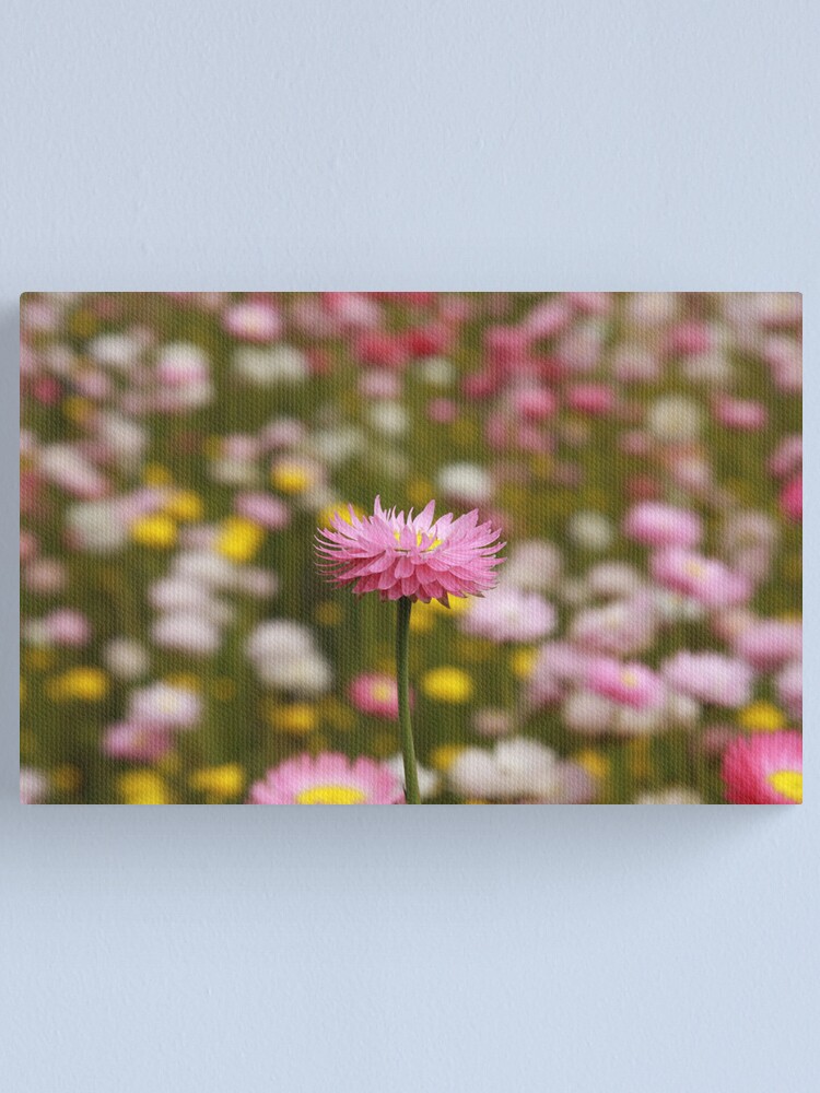 Alternate view of Standing out from the crowd Canvas Print