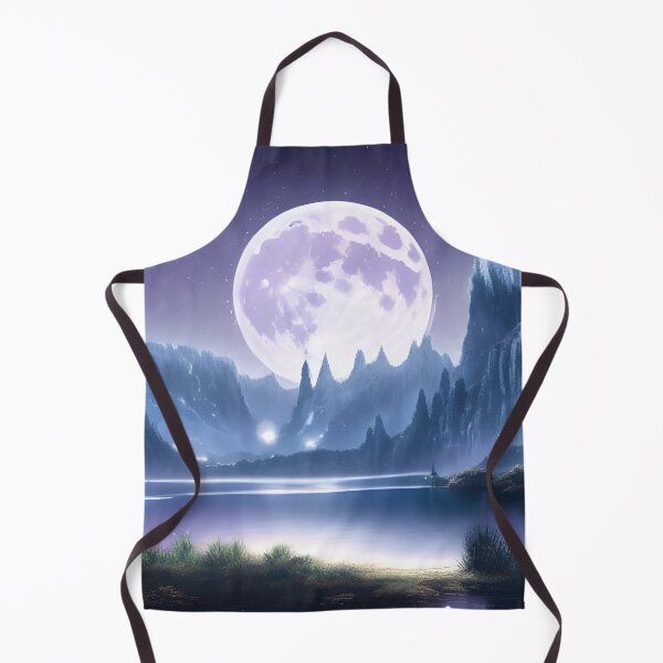 Item preview, Full Moon Over a Magical Lake designed and sold by Lola Mystique Boutique.