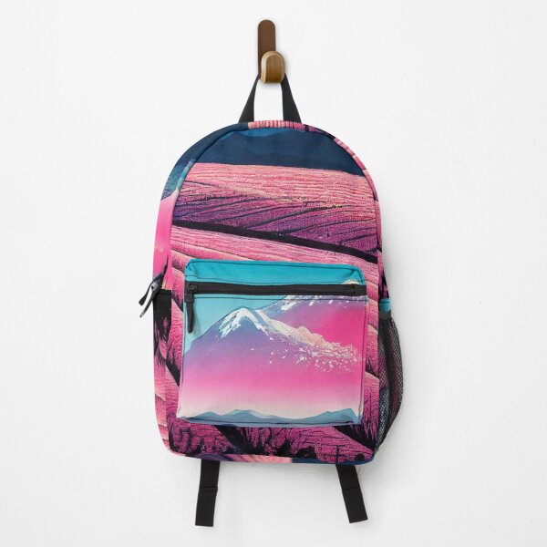 Item preview, Vaporwave Japanese Style Landscape designed and sold by MegaStarbeard.