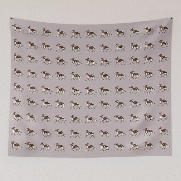 Item preview, borzoi navidad designed and sold by Shellsiepup.