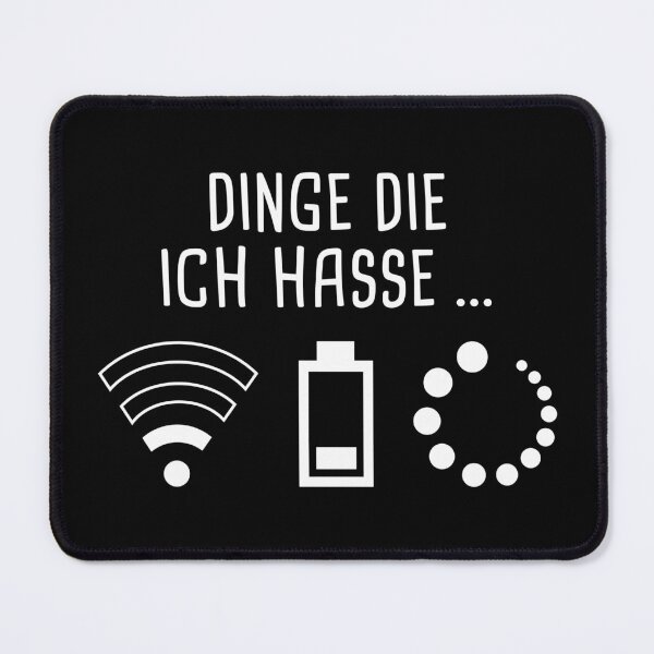 Item preview, Things I hate - no reception designed and sold by OVMEngemann.