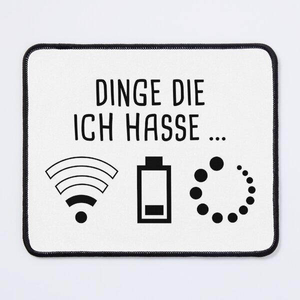 Item preview, Things I hate - no reception designed and sold by OVMEngemann.