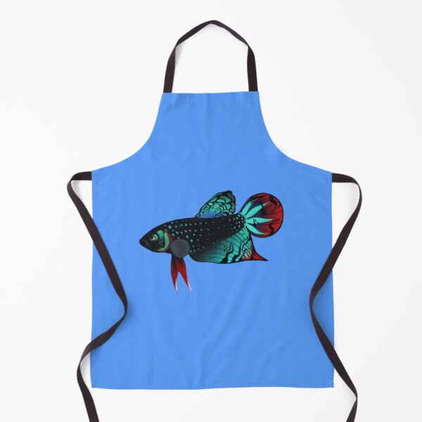 Item preview, Wild Type Fighting Siamese Betta Fish Art designed and sold by killies.