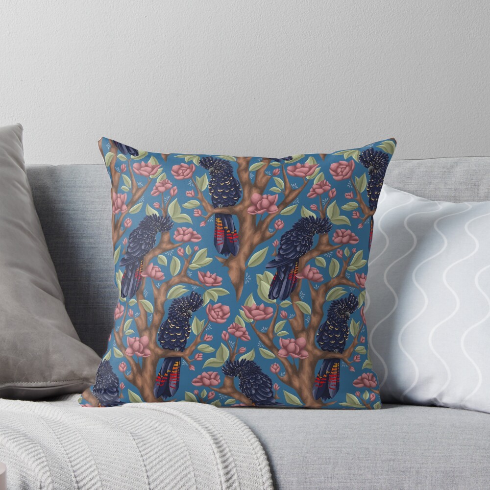 Item preview, Throw Pillow designed and sold by smoothfoxill.