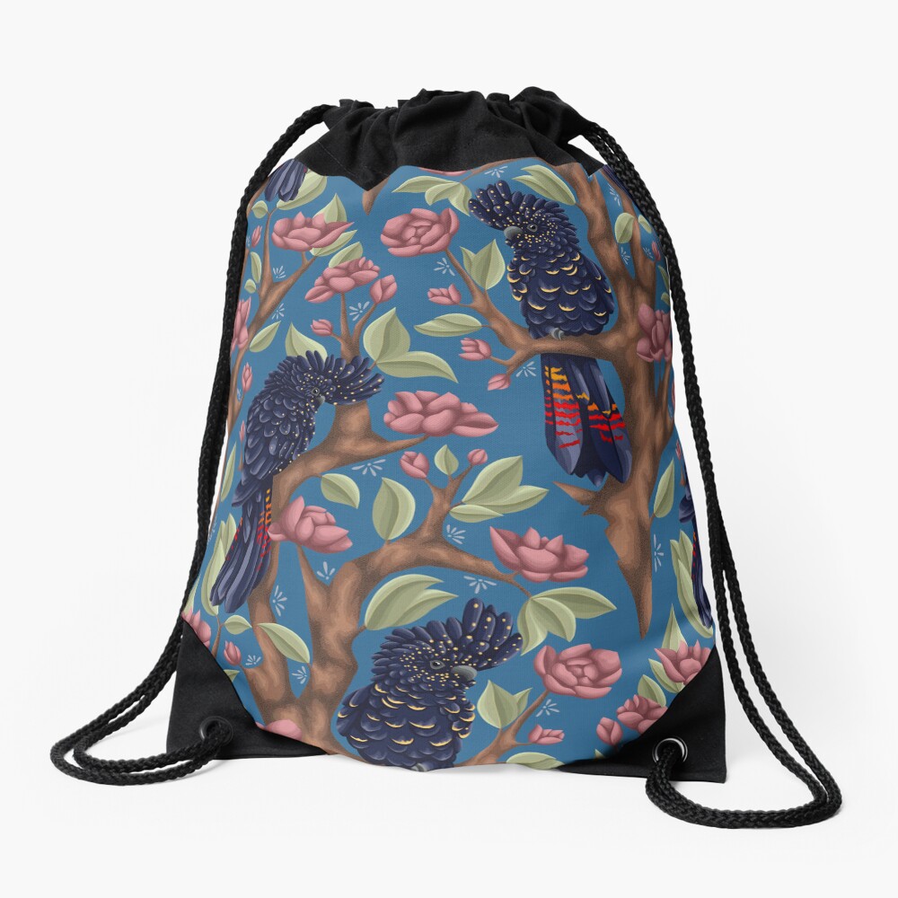 Item preview, Drawstring Bag designed and sold by smoothfoxill.