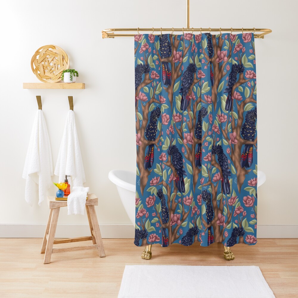 Item preview, Shower Curtain designed and sold by smoothfoxill.