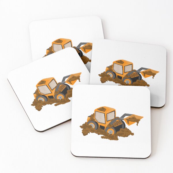 Item preview, Digger/Excavator Toy in Mud designed and sold by Tanya Crowley.