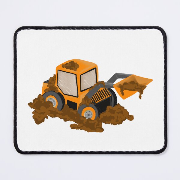 Item preview, Digger/Excavator Toy in Mud designed and sold by Tanya Crowley.
