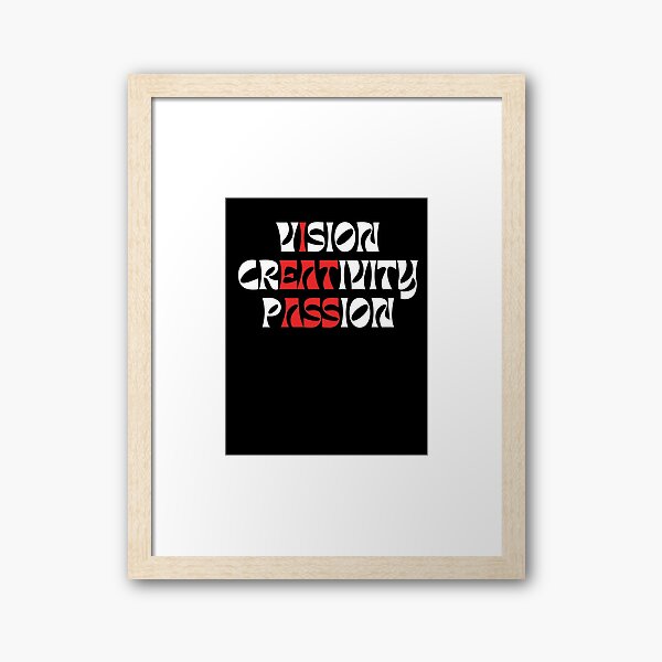Item preview, Vision Creativity Passion designed and sold by darshants.