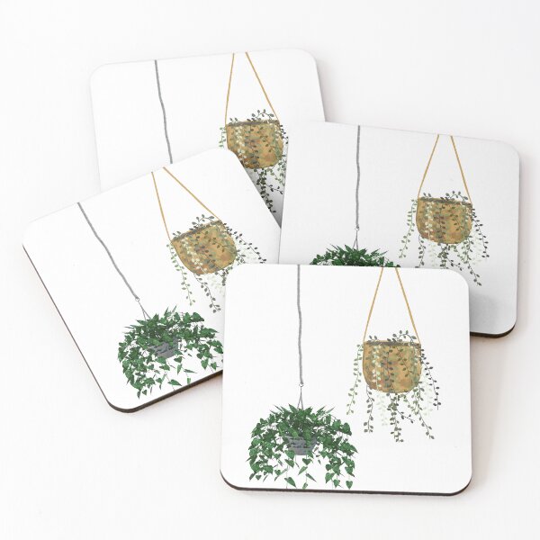 Item preview, hanging planters designed and sold by HarshBrown.
