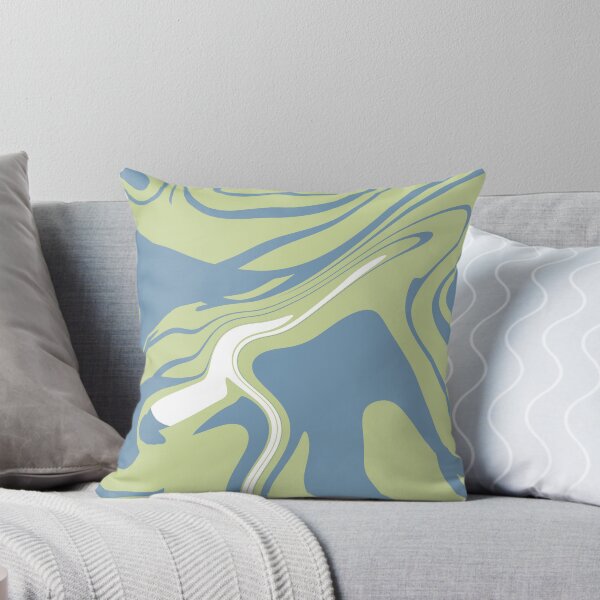 Item preview, Winter Abstract Pillow designed and sold by AzatZakarian.