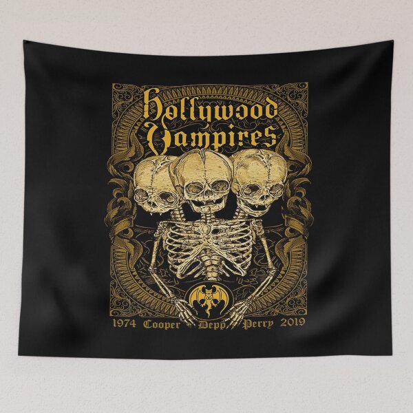 Item preview, hollywood skulls vampires 2021 tour cahpeko  designed and sold by YvonnecGray.