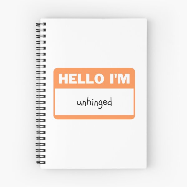 Item preview, Hello I'm Unhinged designed and sold by MerlinsHut.
