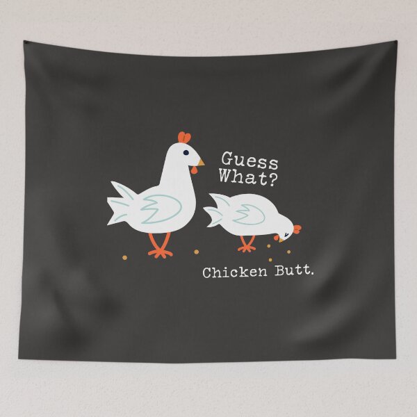 Item preview, Chicken Butt designed and sold by blueavocado.
