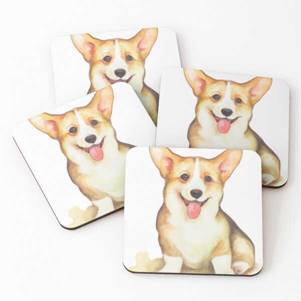 Item preview, cute corgi puppy 5 designed and sold by cutiepeupies.