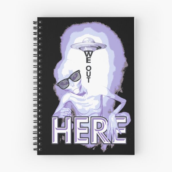 Item preview, WE OUT HERE - Hip Hop Alien designed and sold by Green Tee  Studio.