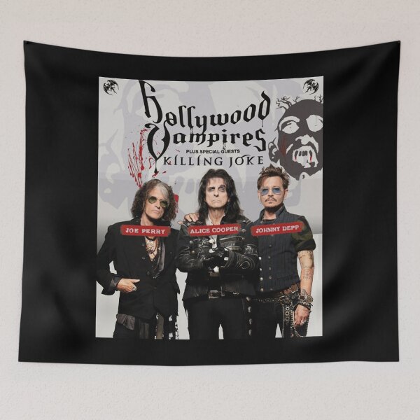 Aperçu de l'œuvre Hollywood Vampires Vampires génial pour les fans de musique créée et vendue par YvonnecGray.