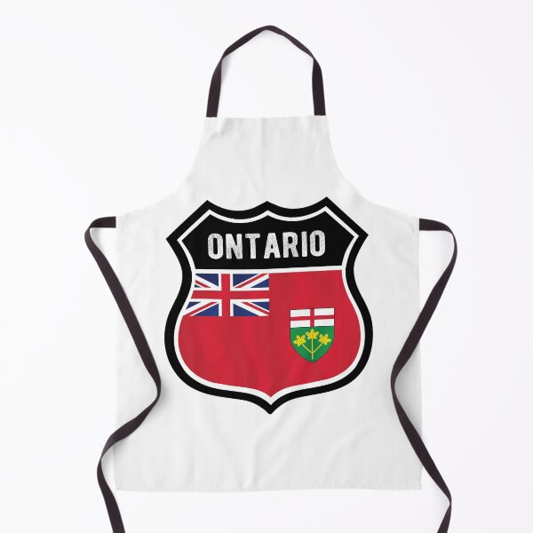 Item preview, Ontario Canada Shield Flag designed and sold by RahallusNtx.