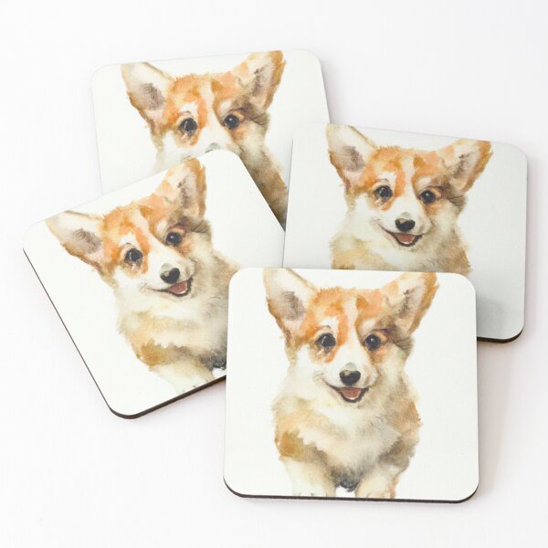 Item preview, cute corgi puppy 7 designed and sold by cutiepeupies.
