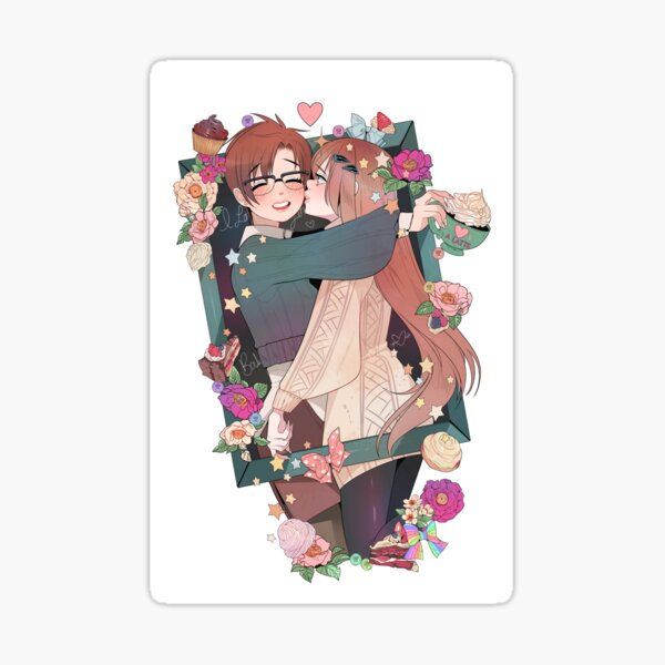 love you a latte Sticker