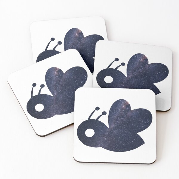 Item preview, Glowing Milky Way On Dark Sky Honey Bee | Cute Honey Bee designed and sold by BopleDesigns.