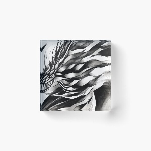 Aperçu de l'œuvre Art d'encre de monstre marin créée et vendue par G12Design.