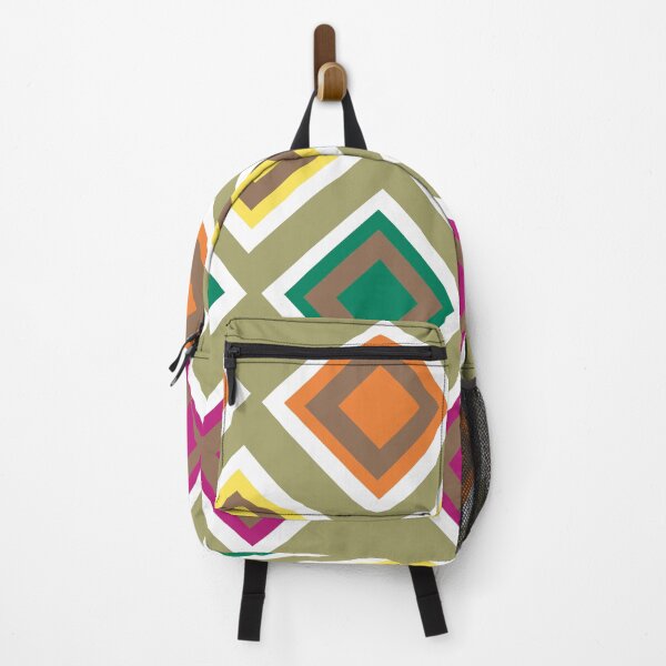Item preview, Colorful geometric square pattern designed and sold by EClassicslk.