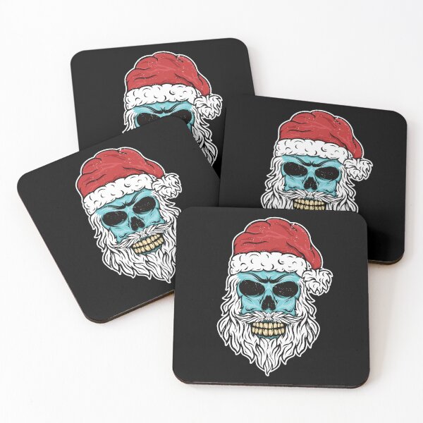Item preview, Spooky Creepy Skull Dead Zombie Santa designed and sold by mrhighsky.