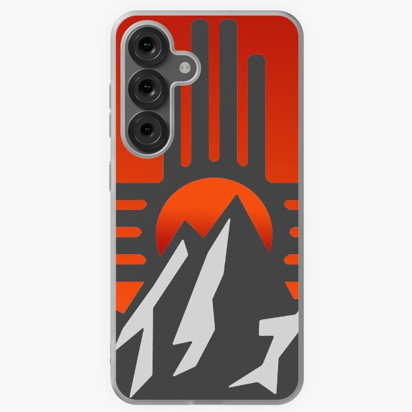 Item preview, abstract zia sunset mountain designed and sold by pholange.