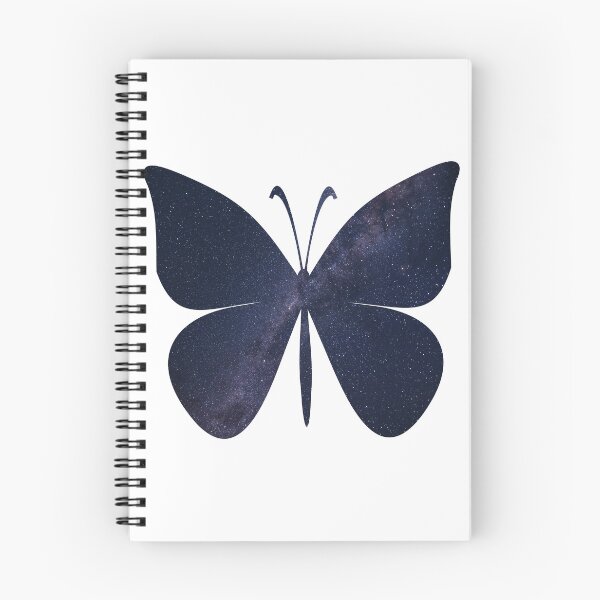 Item preview, Glowing Milky Way On Dark Sky Butterfly | Cute Butterfly designed and sold by BopleDesigns.