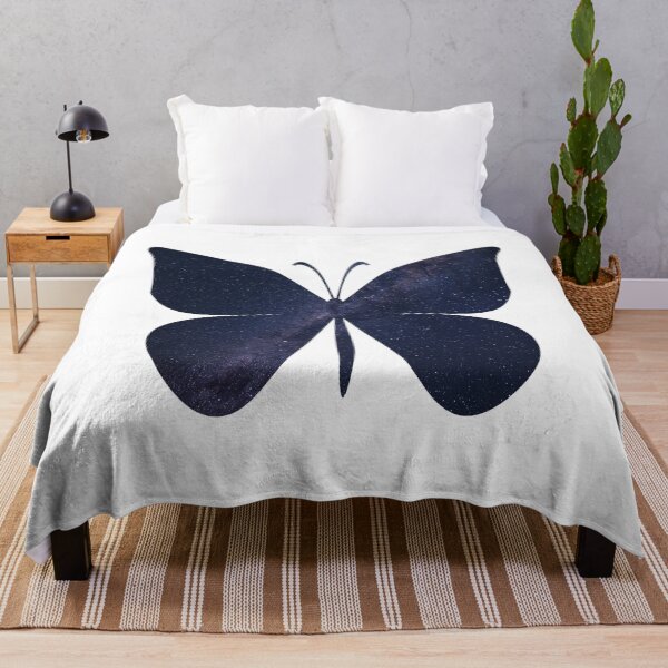 Item preview, Glowing Milky Way On Dark Sky Butterfly | Cute Butterfly designed and sold by BopleDesigns.