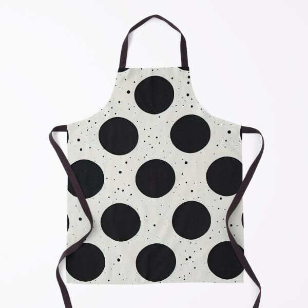 Item preview, Black and White Speckled Polka Dot Pattern designed and sold by DirtyBirdLad.