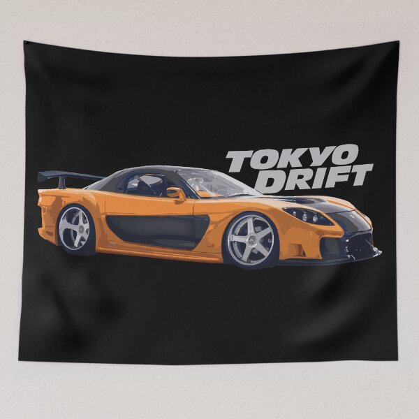 Item preview, HAN'S RX7 TOKYO JAPAN  DRIFTING paul walker RACING designed and sold by cowtownCOWBOY.