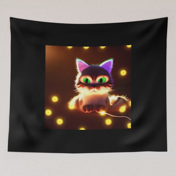 Item preview, Cat With Lights designed and sold by NitaBond.