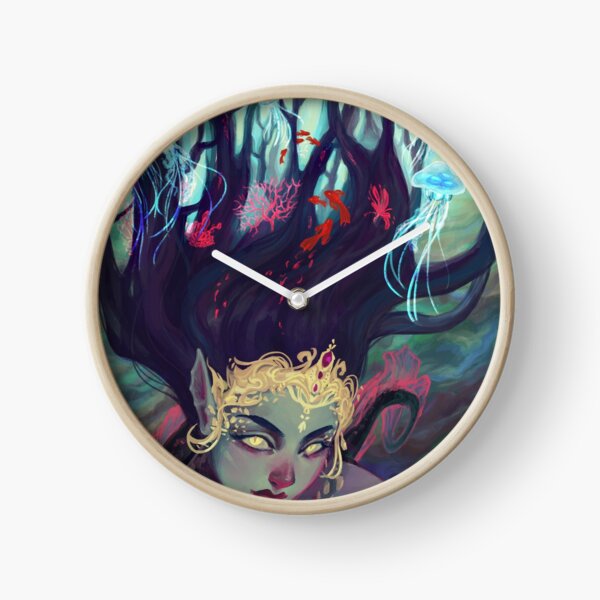 Abyss Mermaid Clock
