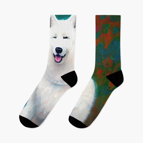 Item preview, Samoyed dog painting #8 designed and sold by supeart.