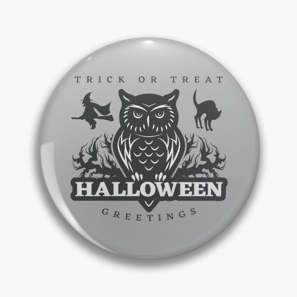 Item preview, Halloween owl greetings designed and sold by snowgirlshop.