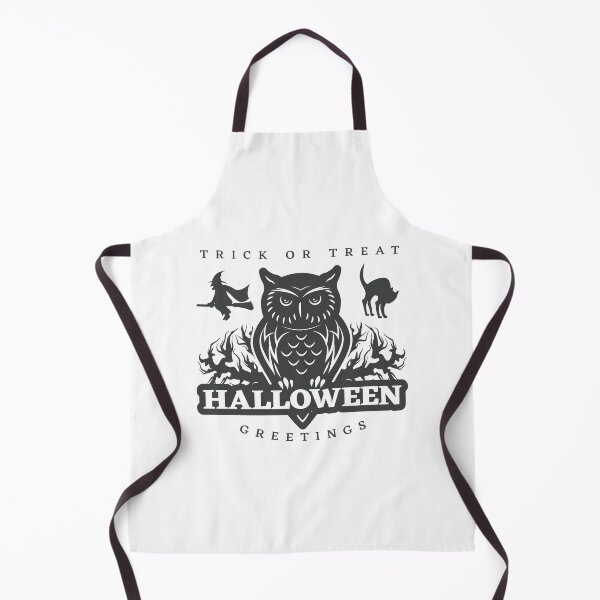 Item preview, Halloween owl greetings designed and sold by snowgirlshop.