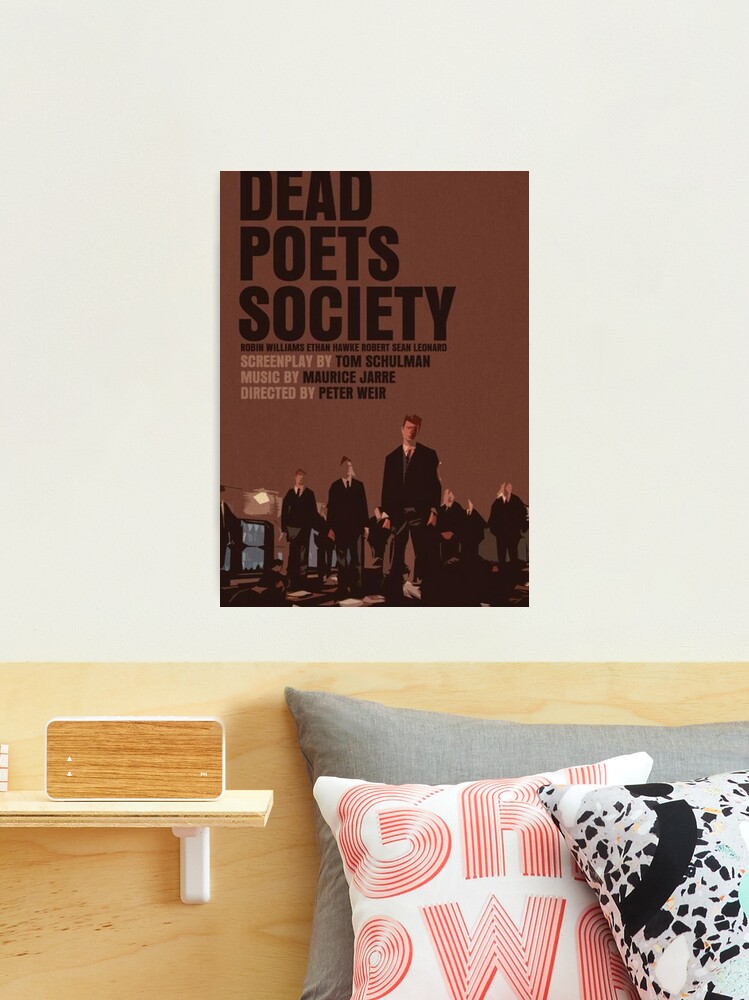 16 Designs Movie Dead Poets Society Whitepaper Poster Artwork