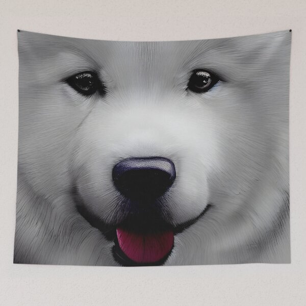 Item preview, Samoyed dog painting #9 designed and sold by supeart.