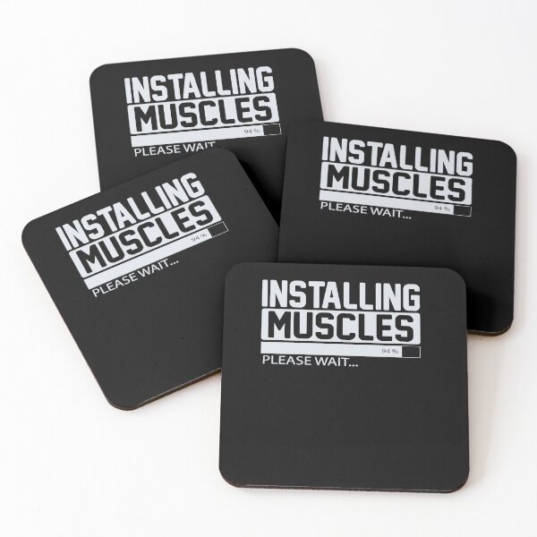 Item preview, Funny Gym Installing Muscles Fitness  designed and sold by mkzmerch.