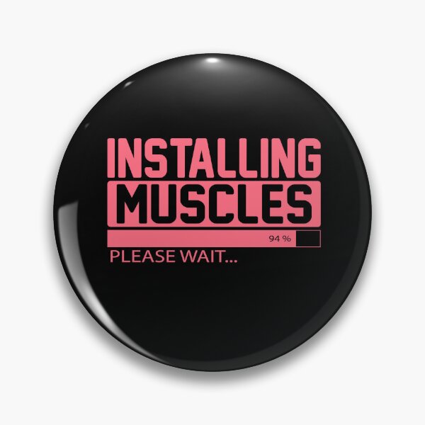 Item preview, Red Funny Gym Installing Muscles Fitness Loading Bar designed and sold by mkzmerch.