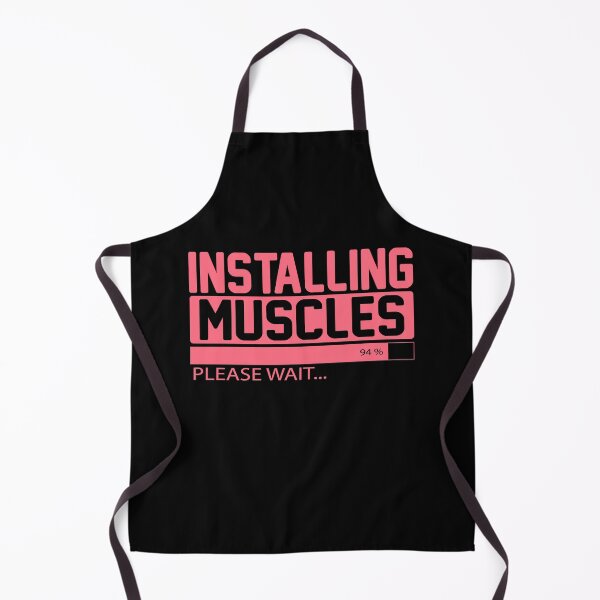 Item preview, Red Funny Gym Installing Muscles Fitness Loading Bar designed and sold by mkzmerch.