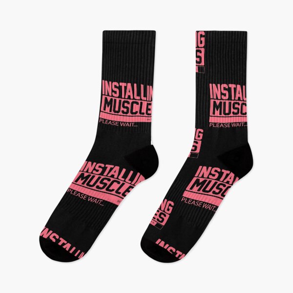 Item preview, Red Funny Gym Installing Muscles Fitness Loading Bar designed and sold by mkzmerch.