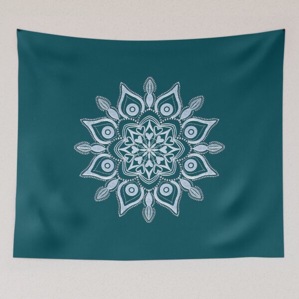 Item preview, Silver Mandala designed and sold by Jane Izzy Designs.