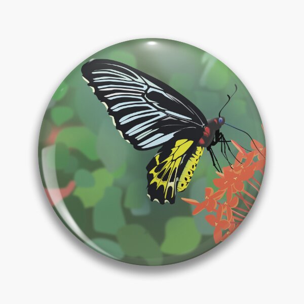 Item preview,  Southern birdwing butterfly designed and sold by Krishna Art.