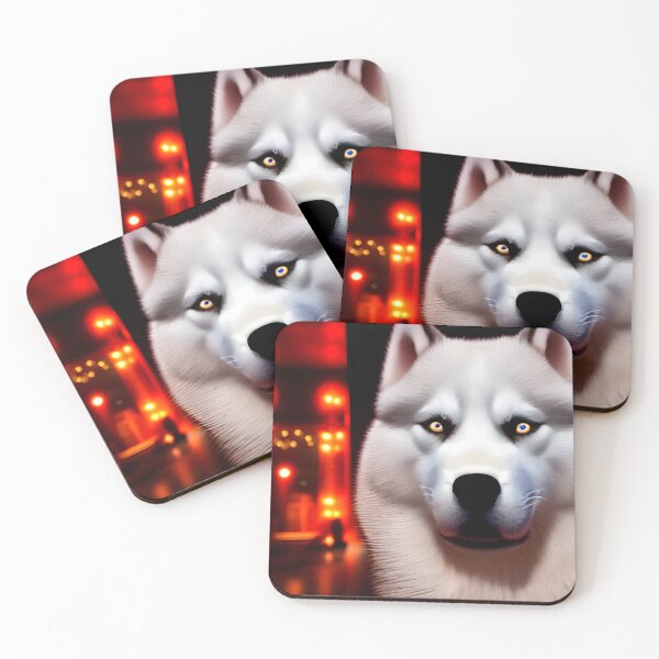 Item preview, Siberian Husky king fat dog #3 designed and sold by supeart.