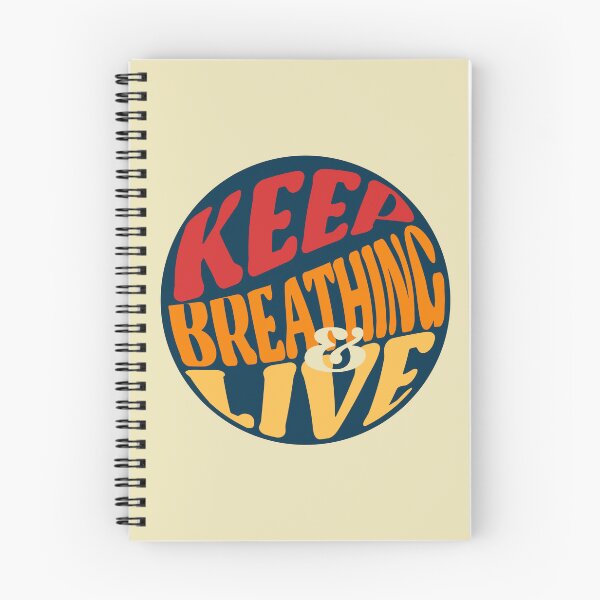 Item preview, reminder sentence "Keep Breathing & Live" designed and sold by maarse.