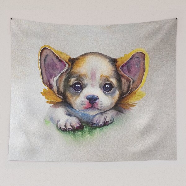 Item preview, Cute poppy with innocent look |  life without dogs I don't think so designed and sold by AsabIIArt.