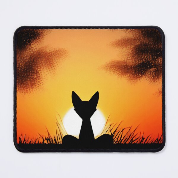 Item preview, Small Cat Looking At Sunset designed and sold by adamtepl.